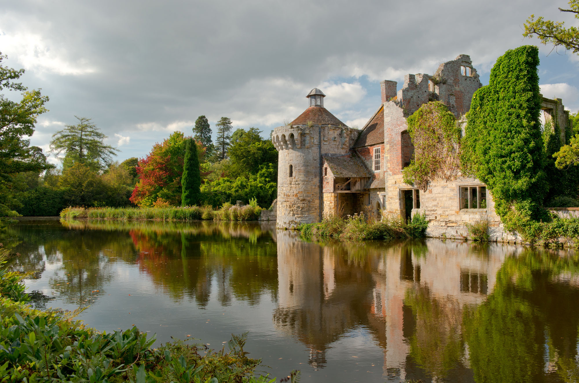 Zamek Scotney Castle