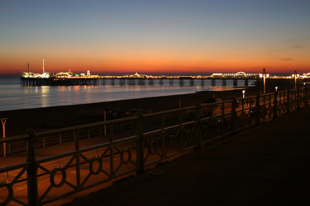 Uk BrightonPierSunset