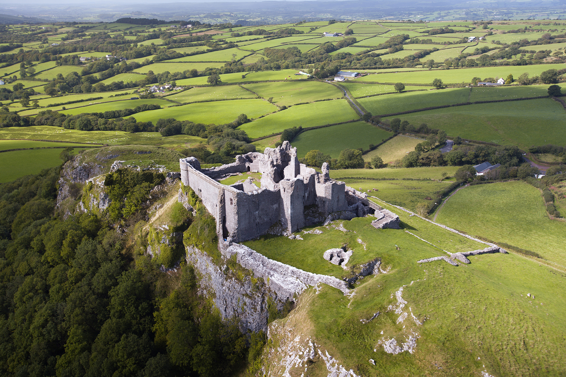 zamek Carreg Cennen